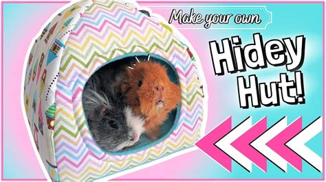 diy bedding for guinea pigs|diy guinea pig hidey house.